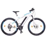 NCM Moscow Plus E-Mountainbike 27,5 Zoll in Weiß – robustes E-Mountainbike für Outdoor-Touren, Trails und abwechslungsreiche Strecken