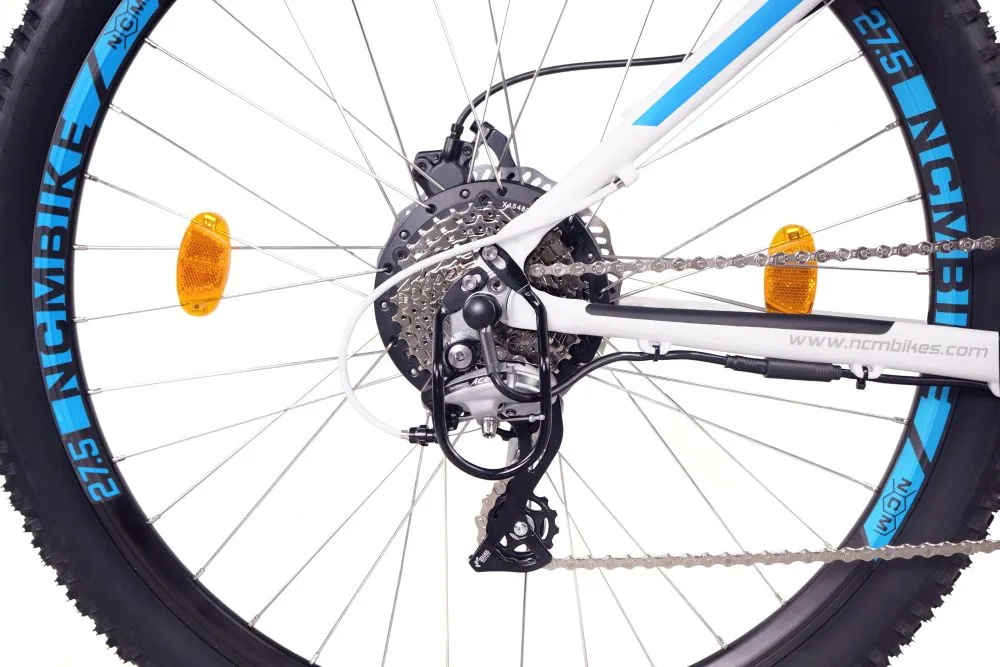 Schaltung eines NCM Moscow Plus E-Bikes – Detailaufnahme