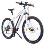 NCM Moscow Plus E-Mountainbike 27,5 Zoll in Weiß – leistungsstarkes Elektro-MTB für anspruchsvolle Trails und Offroad-Abenteuer