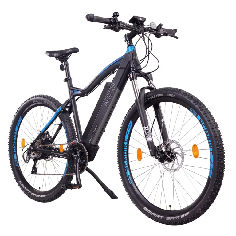 NCM Moscow Plus E-Mountainbike 27,5 Zoll in Schwarz – robustes Elektro-MTB für Offroad-Trails und Outdoor-Abenteuer