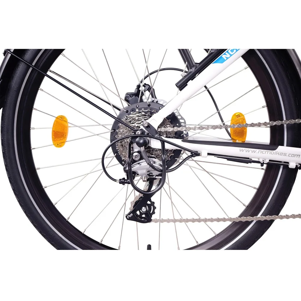 NCM Milano Plus E-Bike Schaltung – Nahaufnahme