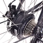 Detailansicht des Das-Kit Motors am NCM Milano Plus E-Bike