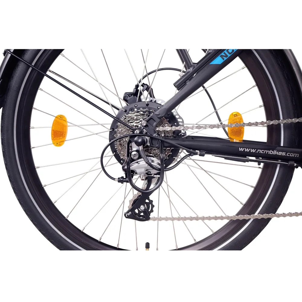 NCM Milano Plus E-Bike Heckmotor – Seitenansicht