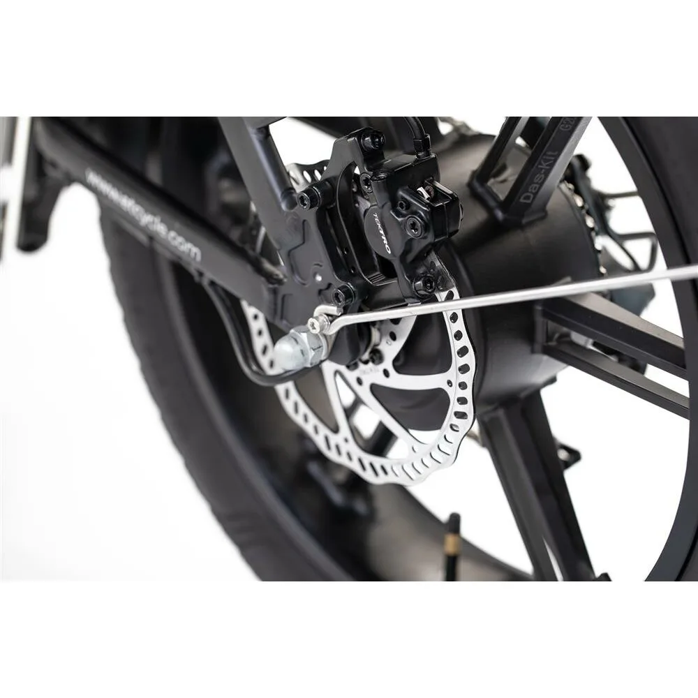 E-Bike ET.Cycle F1000 E-Faltrad Bremse – Nahaufnahme