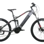 TOTEM Carry Pro E-Mountainbike in Grau – starkes Elektro-MTB für Offroad-Strecken und anspruchsvolle Trails