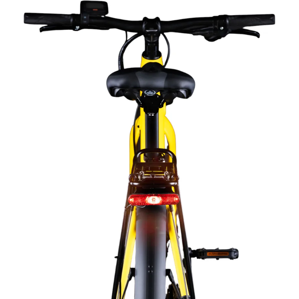 Detailaufnahme des Rücklichtes am Eonic One Comfort Limited E-Bike