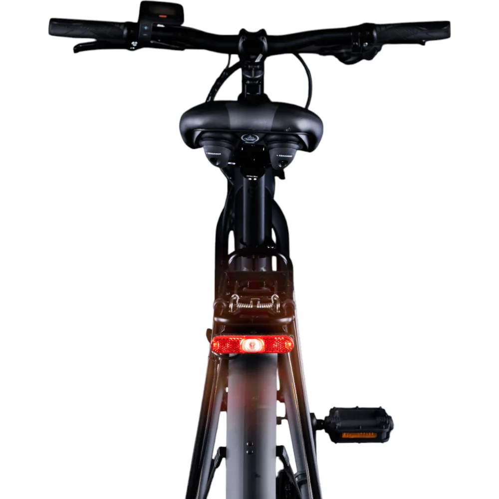 Rpcklicht eines Eonic-One-Comfort-Limited E-Bikes – Detailaufnahme