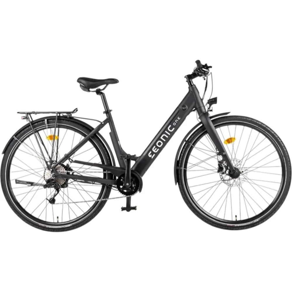 Eonic One Comfort Limited E-Citybike in Schwarz – komfortables Stadtrad für urbane Fahrten