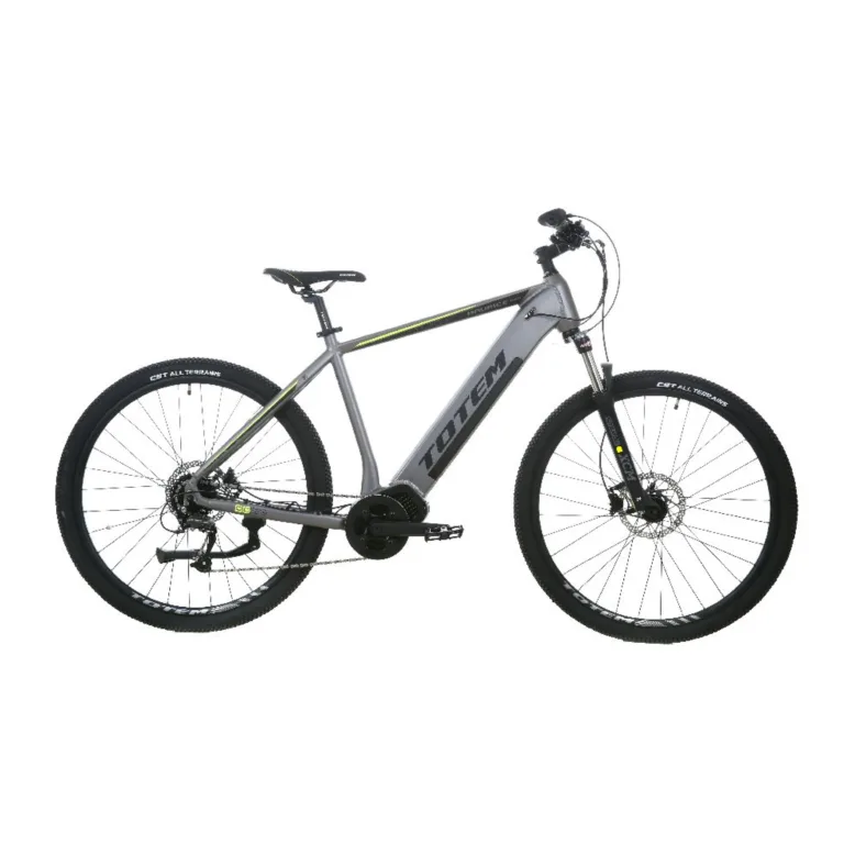 TOTEM Maurice Pro E-Mountainbike in Silber – leistungsstarkes Elektro-MTB für anspruchsvolle Trails und Offroad-Abenteuer
