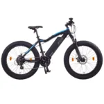 NCM Aspen E-Fatbike in Schwarz – robustes Elektro-Mountainbike für Offroad, Schnee und anspruchsvolles Gelände