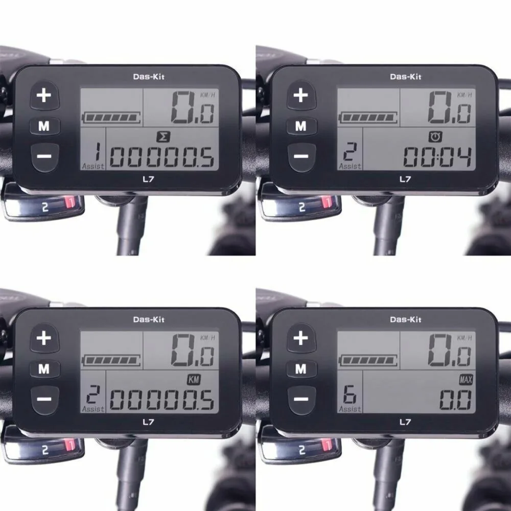 4 NCM Aspen Fatbikes Displays– Nahaufnahme