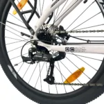 Heckmotor eines TOTEM E-Bikes – der Marke Shimano Detailaufnahme