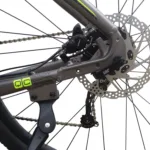 Nahaufnahme der Bremse eines TOTEM Maurice E-Bikes