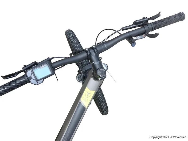 Detailaufnahme des Lenkers am TOTEM Maurice E-Bike