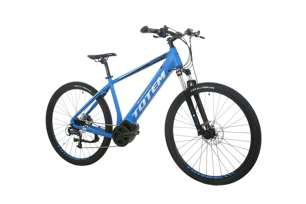 TOTEM Maurice E-Mountainbike in Blau – vielseitiges Elektro-MTB für Offroad-Abenteuer und anspruchsvolle Trails