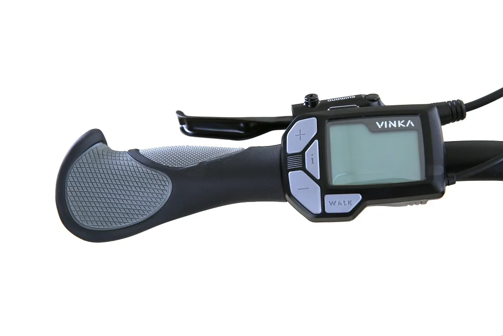 Nahaufnahme des Displays eines TOTEM Maurice E-Bikes