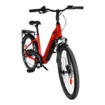 UrbanBiker UB100 E-Citybike in Rot – stylisches, komfortables Stadtrad für urbane Mobilität