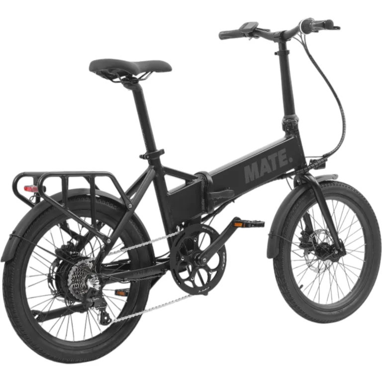 MATE GO E-Faltrad in Subdued Black – kompaktes, faltbares E-Bike für urbane Mobilität