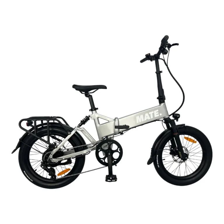 MATE FUSION Faltrad Silver Comet – flexibles E-Bike für städtischen Alltag und Pendler