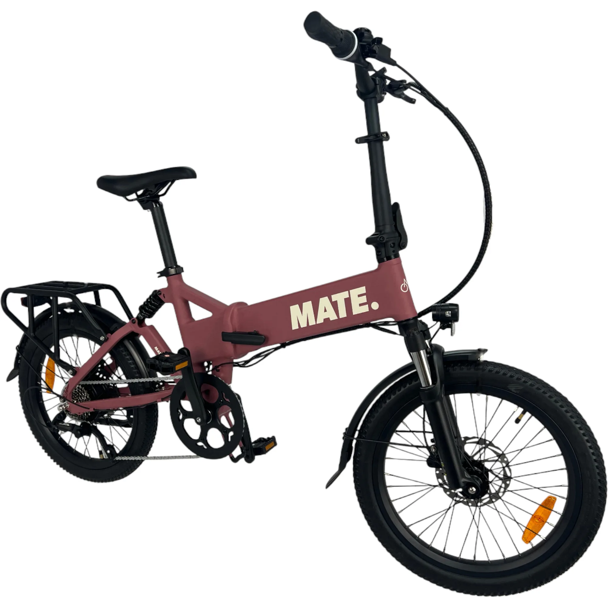 MATE ICON Faltrad Soft Bloom – leichtes, faltbares E-Bike für den städtischen Alltag