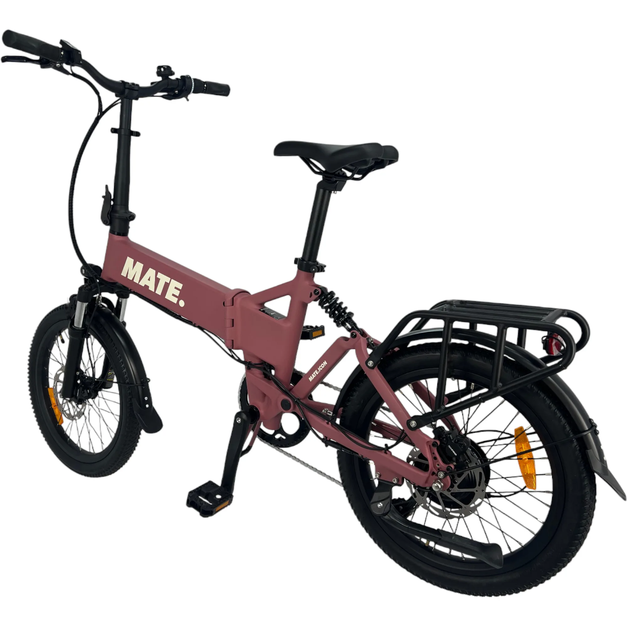 MATE ICON E-Faltrad in Soft Bloom – praktisches, faltbares E-Bike für die Stadt