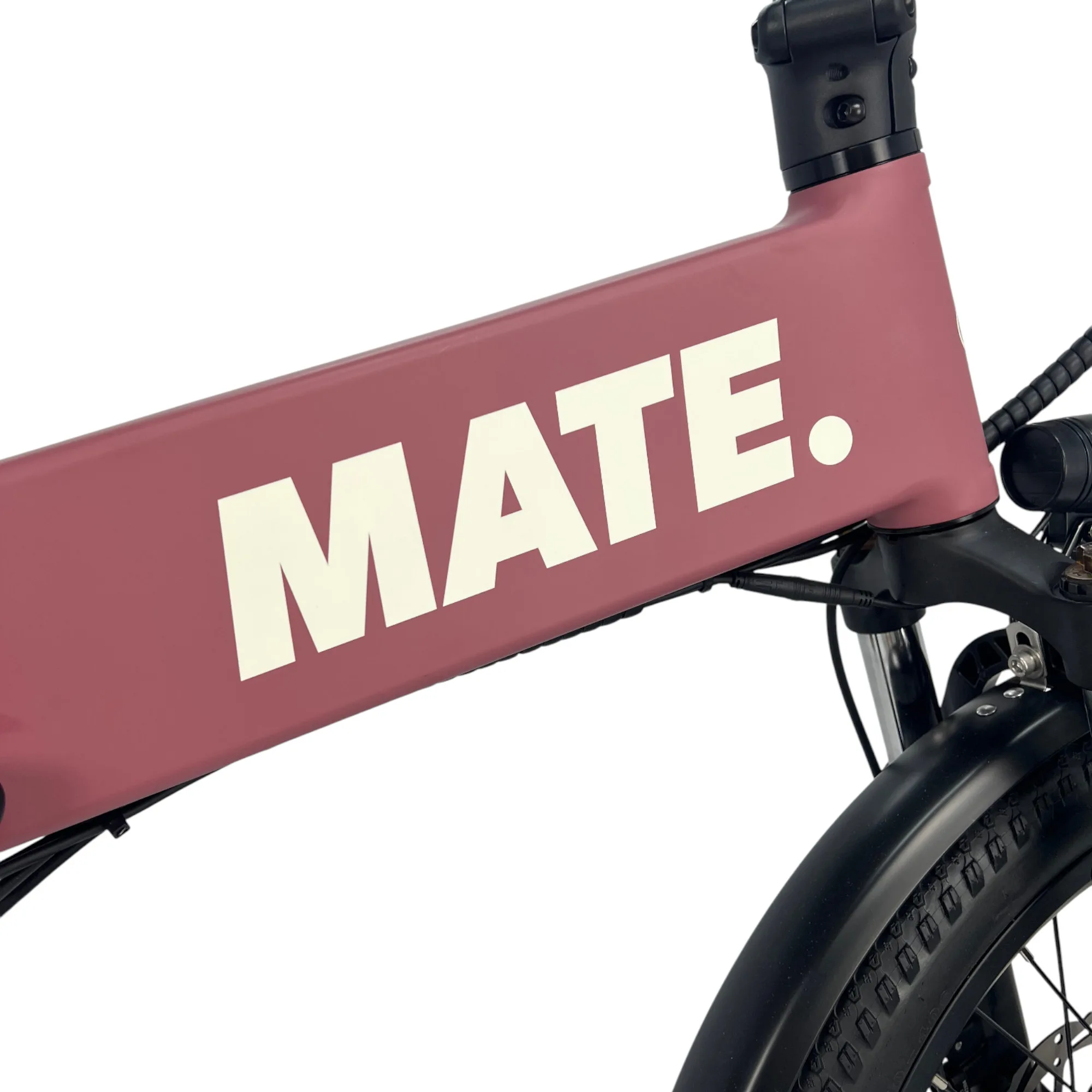 MATE ICON E-Faltrad Rahmen Detailansicht