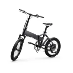MATE FUSION E-Faltrad in Subdued Black – stylisches, faltbares E-Bike für Stadtfahrten