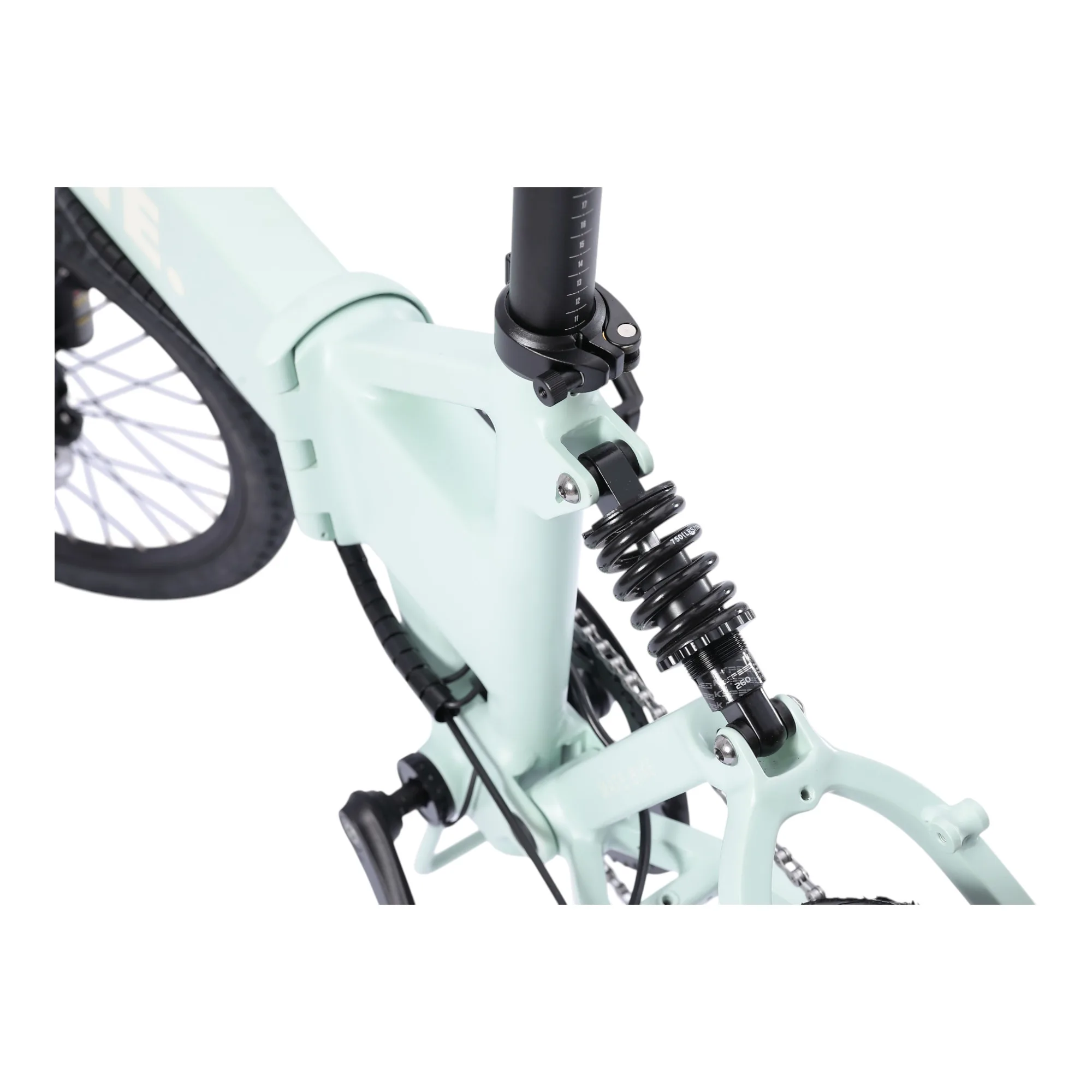 Mate Icon E-Bike Stoßdämpfer – Nahaufnahme