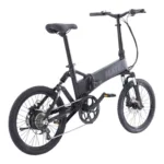 MATE ICON E-Faltrad in Subdued Black – stylisches, kompaktes E-Bike für Stadtfahrten und Pendler