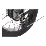 Schaltung eines Mate x Evo Faltrad E-Bikes – Nahaufnahme