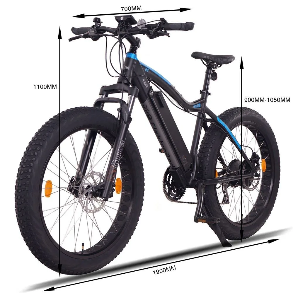NCM Aspen Plus E-MTB Fatbike – leistungsstarkes Elektro-Mountainbike für anspruchsvolle Trails