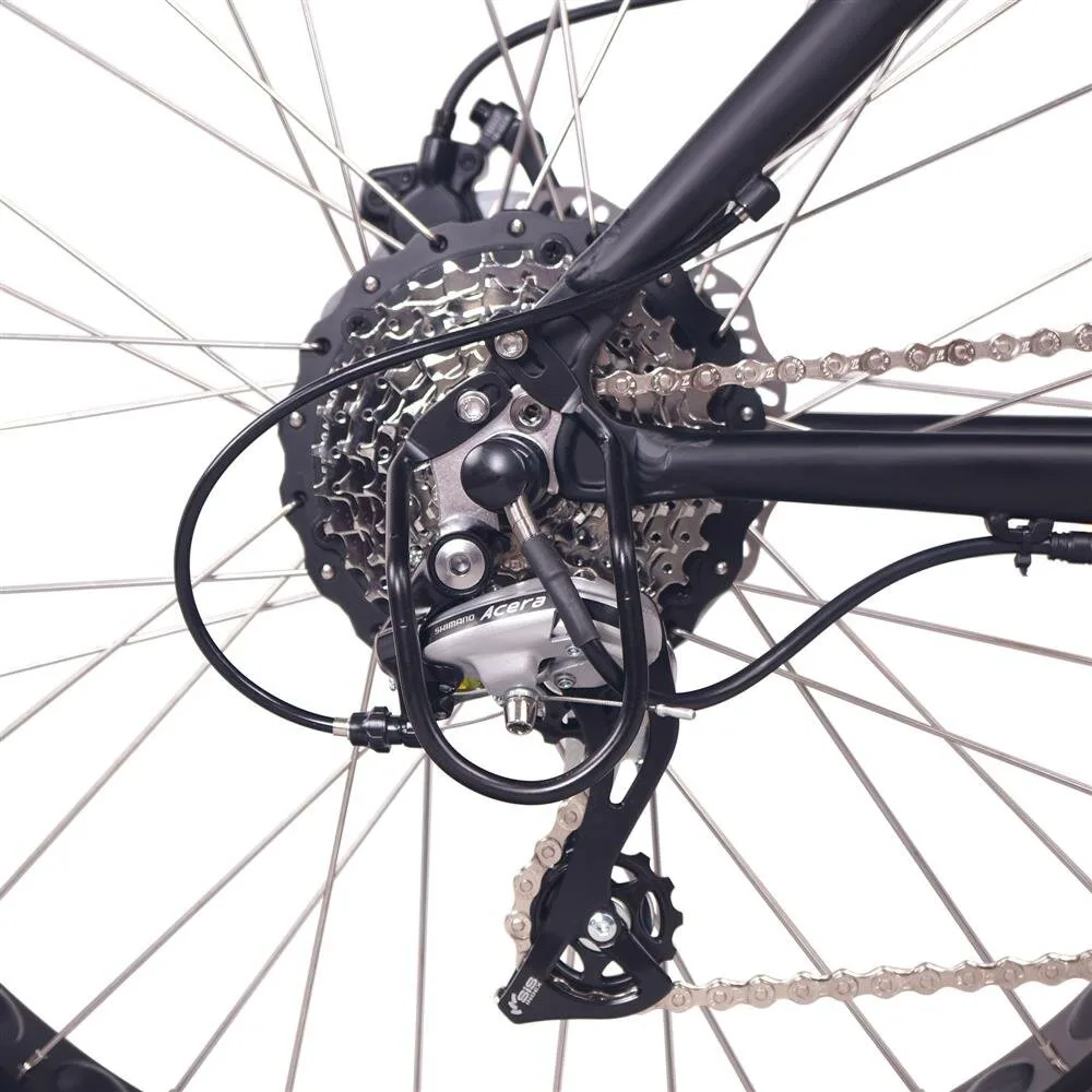 NCM Aspen Plus Fatbike Schaltung – Nahaufnahme