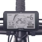 Frontansicht des Displays am NCM Aspen Plus Fatbike E-Bike