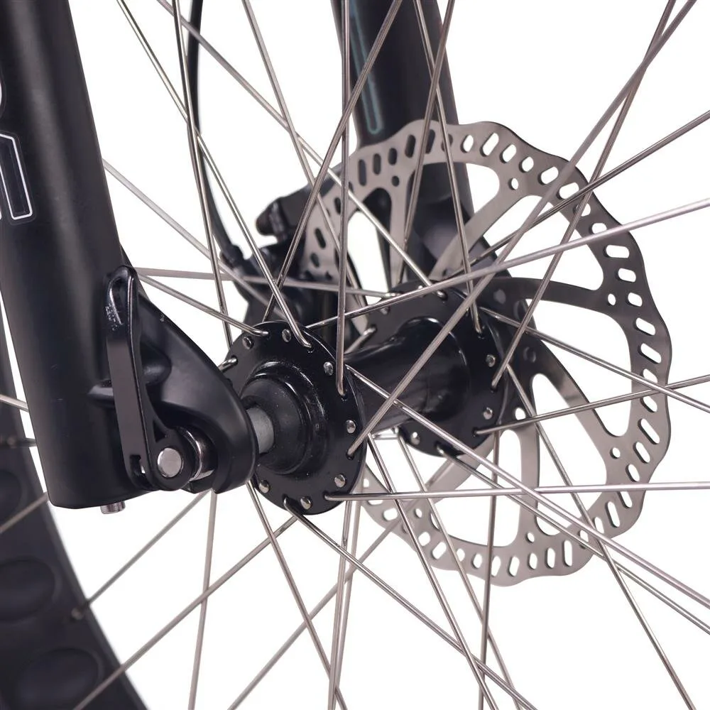 Bremse eines NCM Aspen Plus Fatbikes – Detailansicht