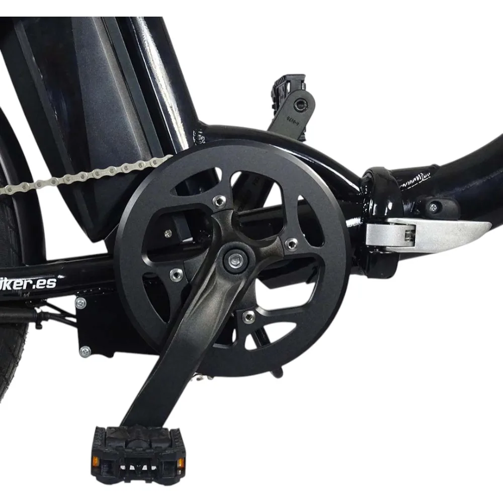 Detailaufnahme der Pedalen am UrbanBiker Mini E-Bike