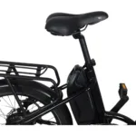 Detailaufnahme des Sattels am UrbanBiker Mini E-Bike