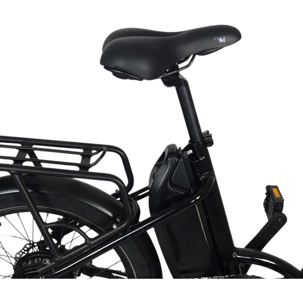 Detailaufnahme des Sattels am UrbanBiker Mini E-Bike