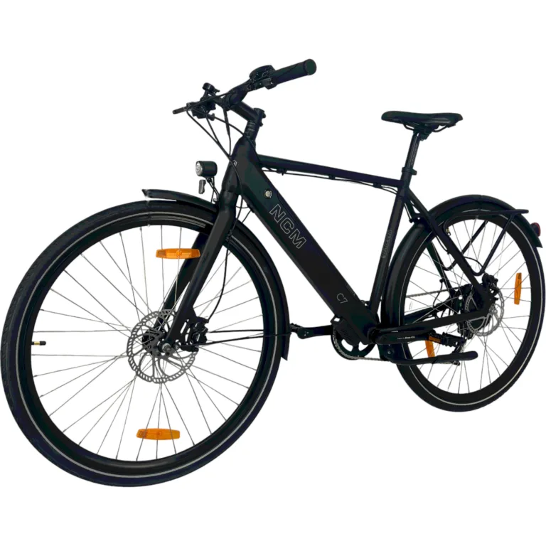 NCM C7 E-Trekkingbike in Schwarz – komfortables E-Bike für Trekking und Freizeitfahrten