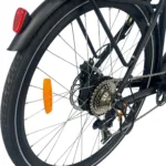 Detailansicht der Schaltung am NCM C7 City E-Bike