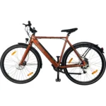 NCM C7 E-Trekkingbike in Ziegelrot – ergonomisches Trekkingrad für längere Fahrten